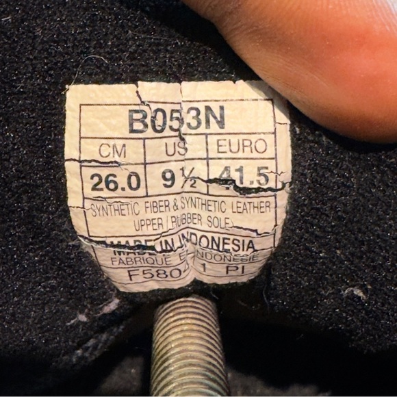 ASICS Gel-Rocket B053N Black Silver Women’s Size 9.5 - Picture 6 of 6